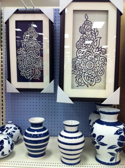 Love the deep blues in this collection at Target. Love the deep blues in this collection at Target.