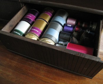 Organizing ribbon.