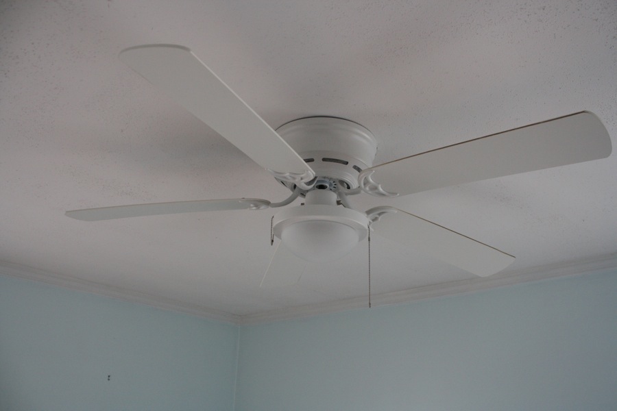 bedroom ceiling fan. Also, the identical twin to the master bedroom ...