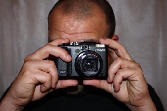 Canon G12 + Pete.