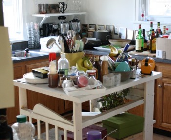 Pete's moving in, and this house is a mess.