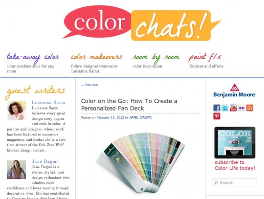 Benjamin Moore/Color Chats!