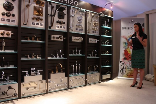 Brizo Product Line (and Kristen Baum, Product Manager).
