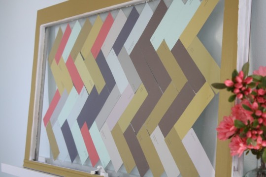 A little close-up of the herringbone art. A little close-up of the herringbone art.