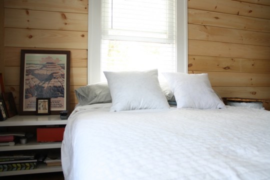 Shiplap wall: Progress.