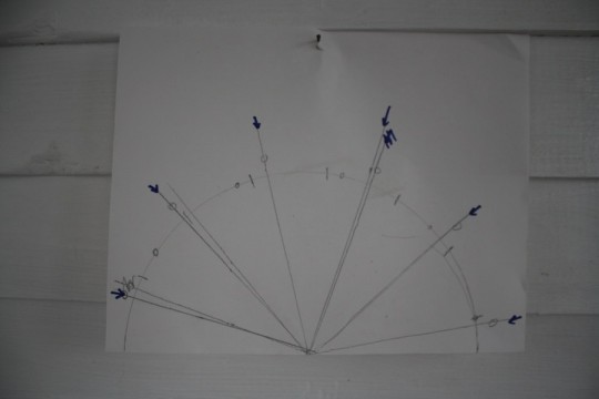 Floor angle template.