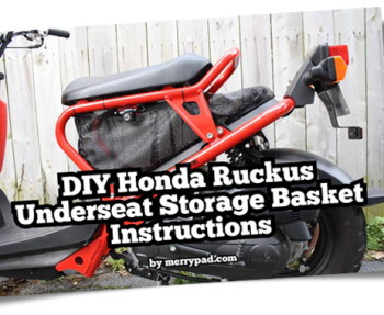 Honda Ruckus Storage Basket