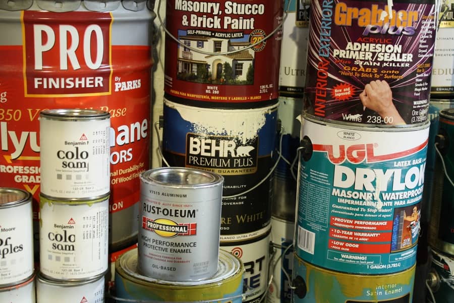 Lots o' paint.