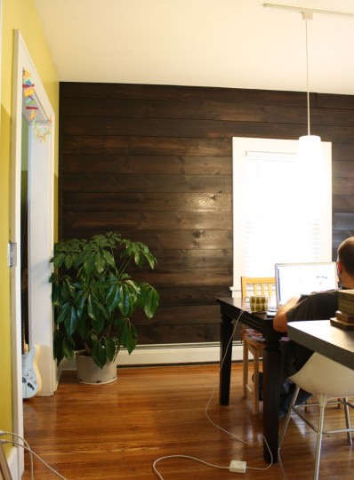 View from the kitchen: AFTER.