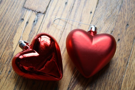 Target hearts. Lovely.