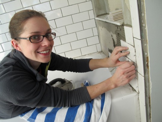 Tiling progress!
