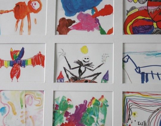 Pretty kids art collage. Pretty kids art collage.