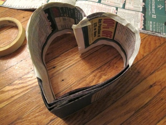 Custom heart mold.