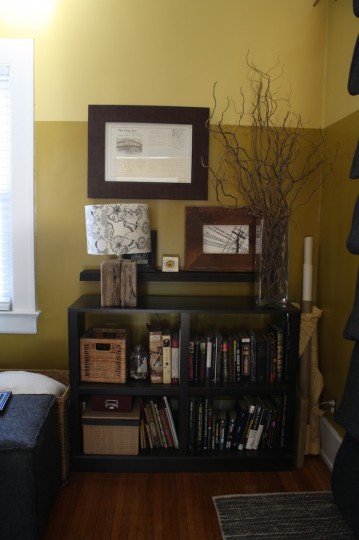 Finished floating shelf. Finished floating shelf.