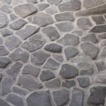 Stone floor.