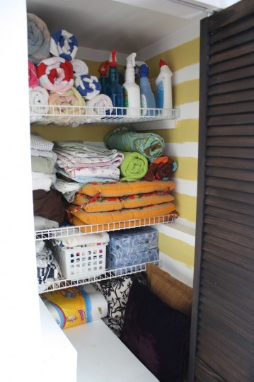 Oh, I'm so happy to be organized.
