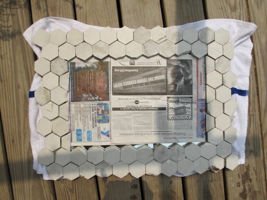 Finished tile layout.