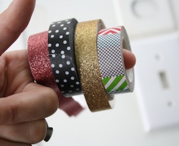 Smash tape to become outlet covers.
