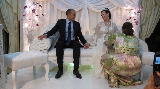 The beautiful bride and groom in Morocco!