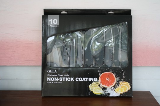 New slick black knives from fab.com via Gela Global.