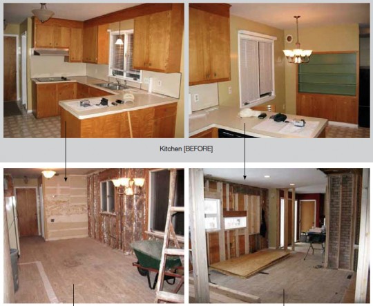 Donna and Pete's kitchen renovation.