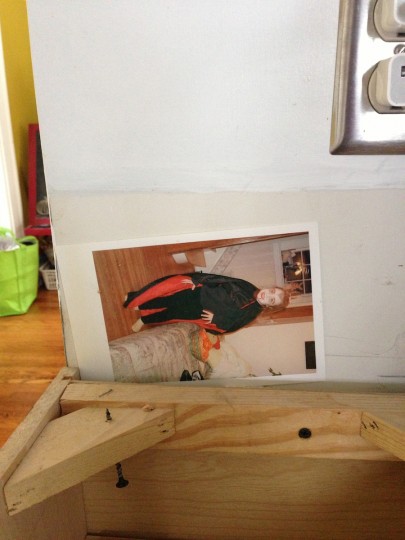 A little treasure in the countertop.