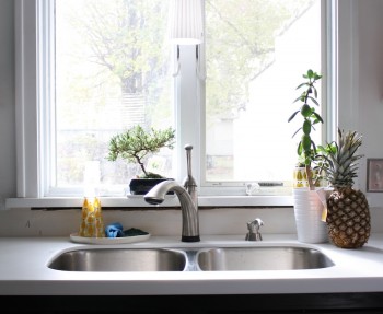 Our new Lewiston Delta Faucet is sliiiick.