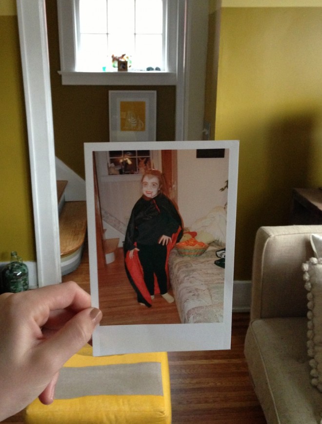 Found: An old photo of a previous homeowner vampire. Found: An old photo of a previous homeowner vampire.