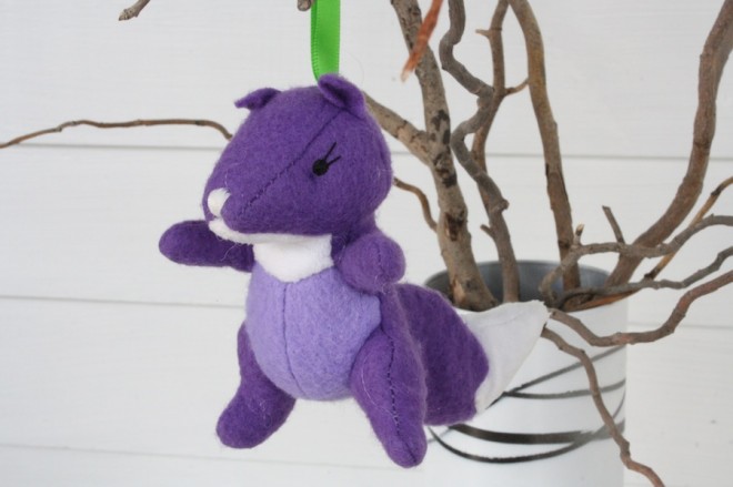 Squirrel ornament from Starbucks. Squirrel ornament from Starbucks.
