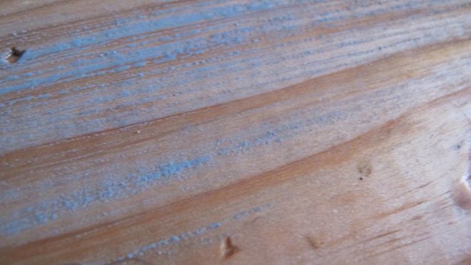 Weather-resistant stains tend to bead up over wood conditioner. Lesson learned!