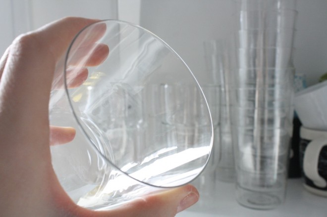 One of our new Marta glasses from CB2.
