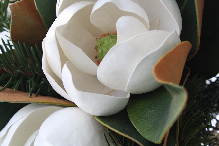 magnolia wedding dead flowers