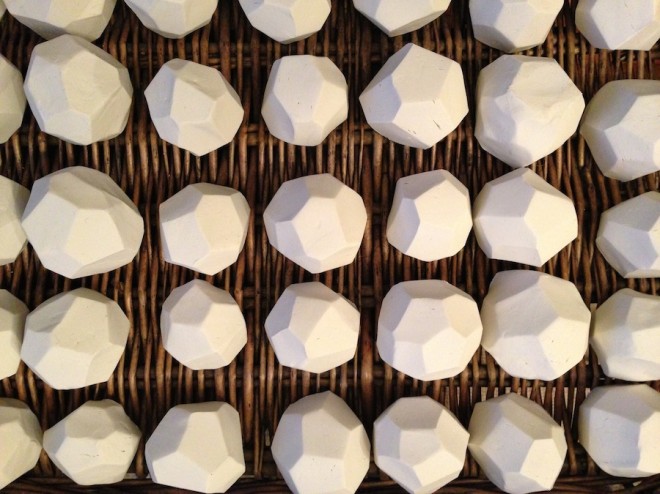 Adorable geometric wedding favors. Details to come.