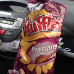 Prosciutto Ruffles. Pete liked them, I didn't.