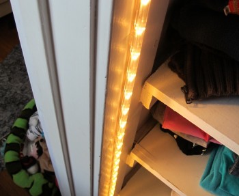 30" LED light strip from IKEA.