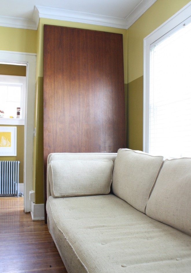 Right, we've been storing a giant table in our living room.
